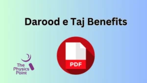 Darood e Taj Benefits