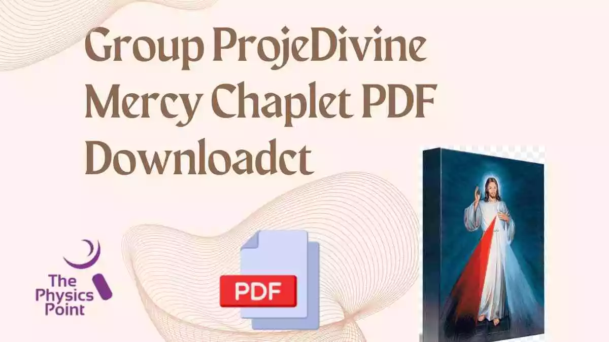 Divine Mercy Chaplet PDF