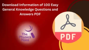 Easy General Knowledge Questions And Answers About India Pdf