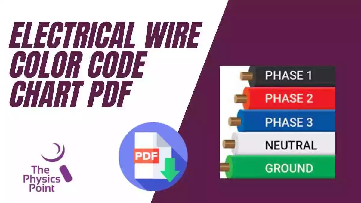 Electrical Wire Color Code Chart PDF