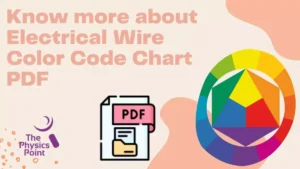 Electrical wire color code chart pdf india