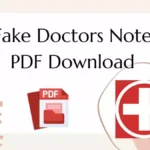 Fake Doctors Note PDF