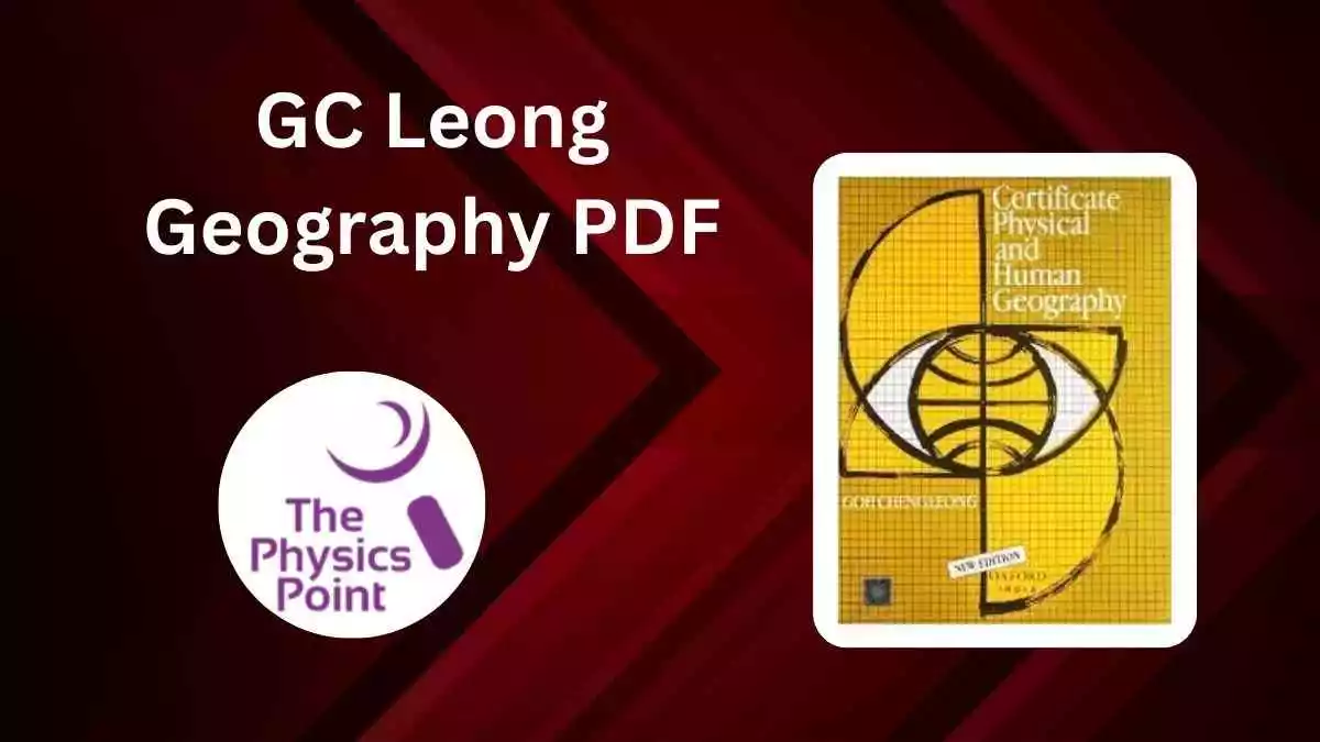 GC Leong Geography PDF