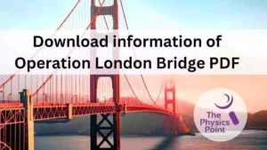 London Bridge is Down Announcement