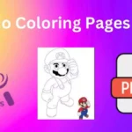 Mario Coloring Pages PDF
