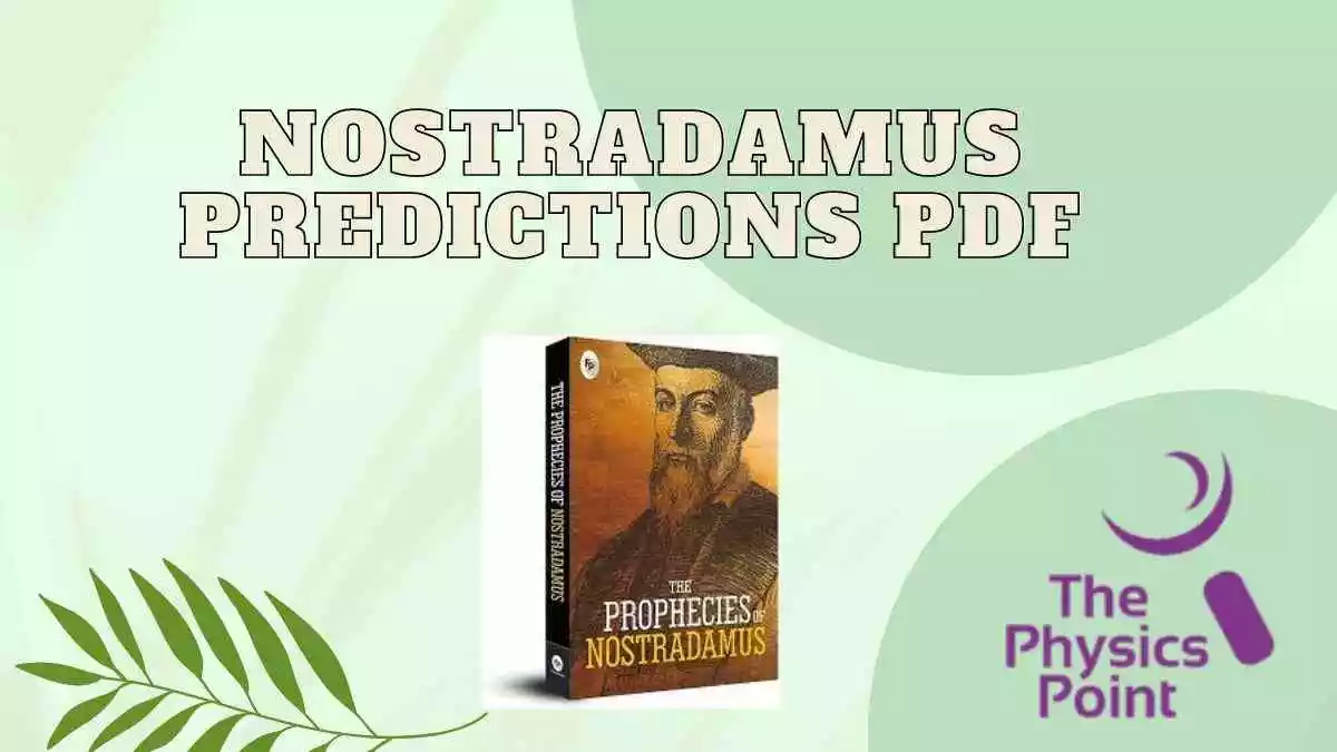 Nostradamus Predictions PDF