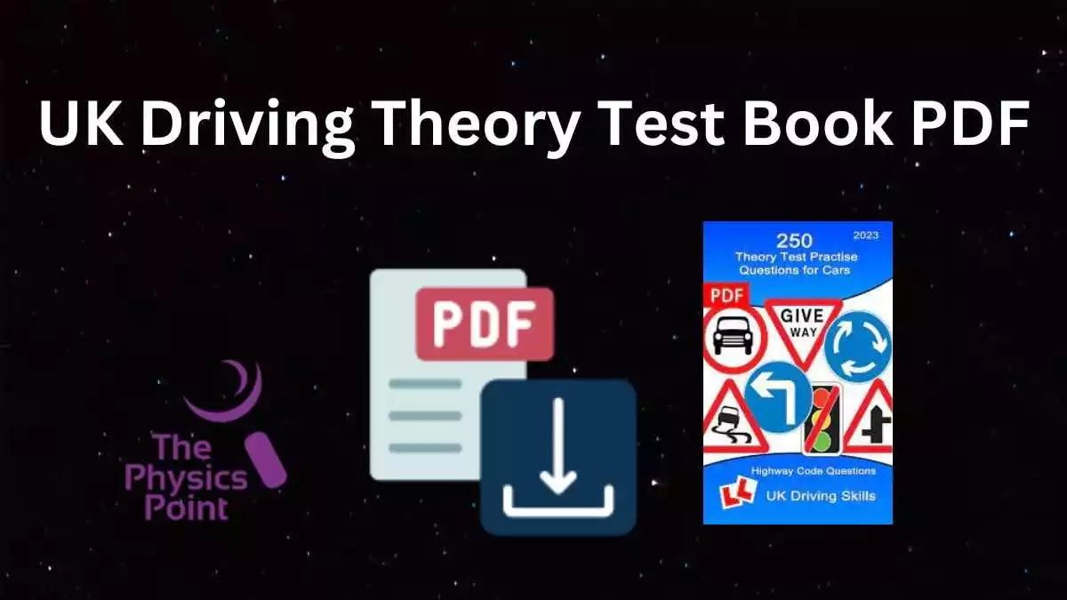 UK Driving Theory Test Book PDF