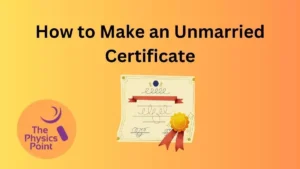 Unmarried Certificate in Hindi