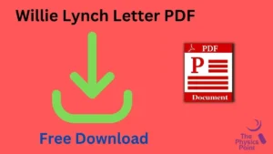 Willie Lynch Letter PDF Free Download