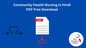 community health nursing book pdf free download